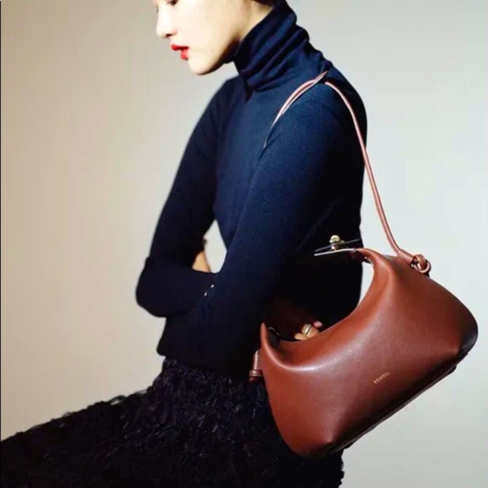 KOIMOOI LOVO MINI BAG - BROWN LEATHER